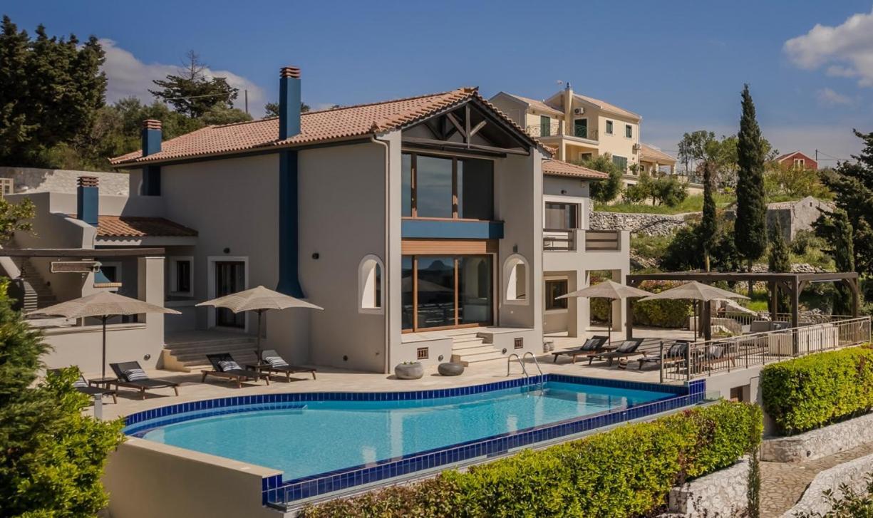 Luxury Villa Karmaniolos Fiskardo Kefalonia Екстер'єр фото