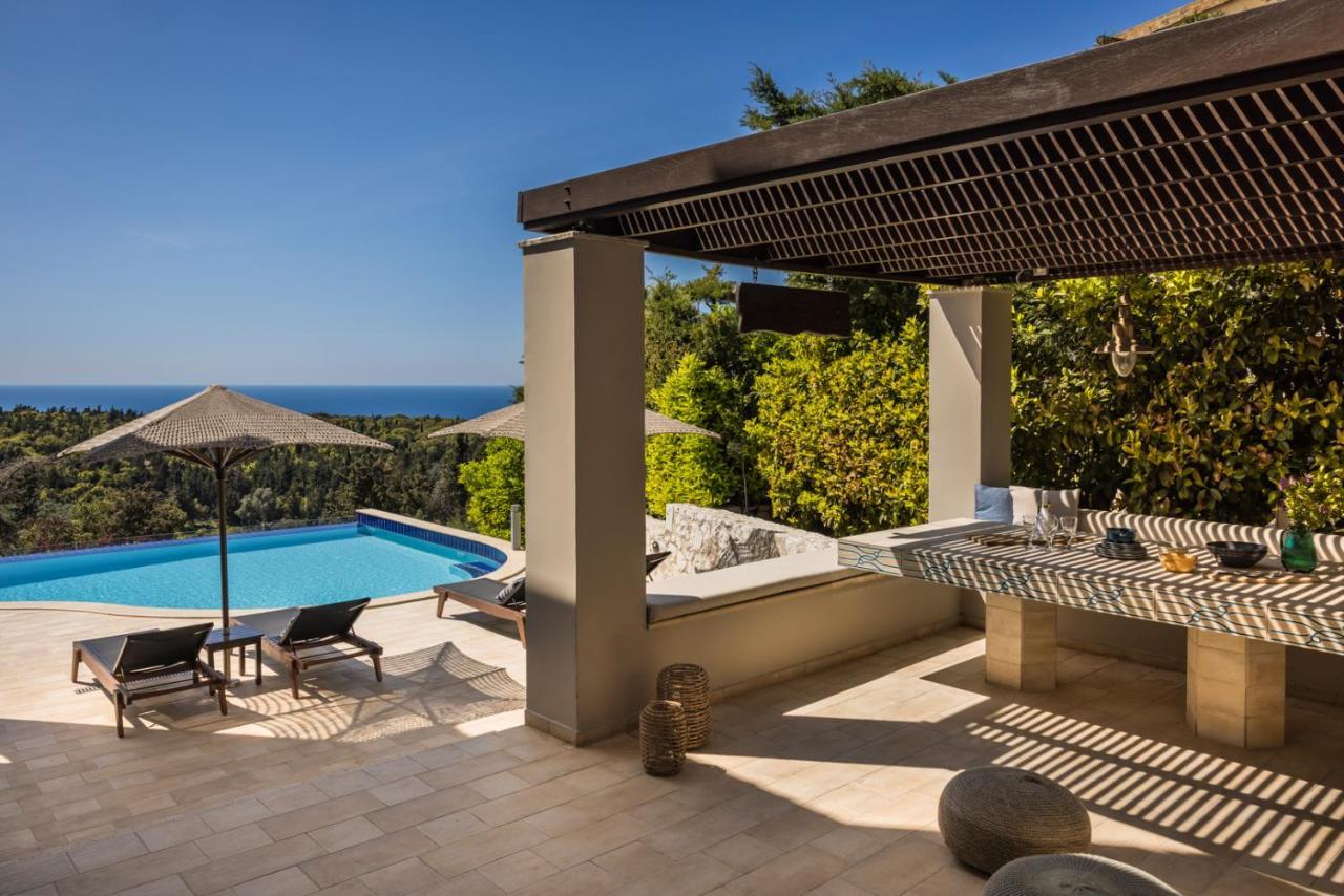 Luxury Villa Karmaniolos Fiskardo Kefalonia Екстер'єр фото