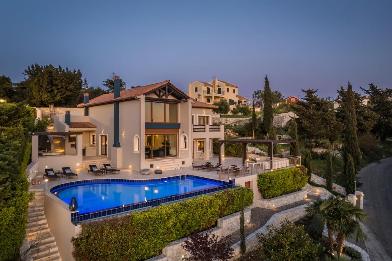 Luxury Villa Karmaniolos Fiskardo Kefalonia Екстер'єр фото